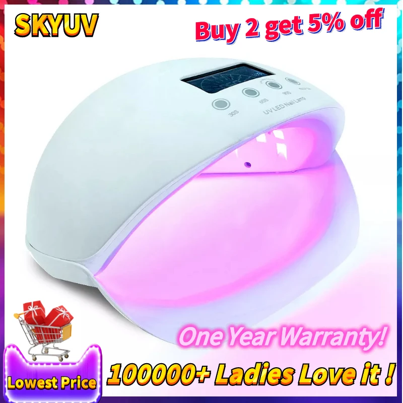 Sun5se 50 W UV светодиодный светильник ногтя 28 s ногтей Сушилка для Гель лак сушка