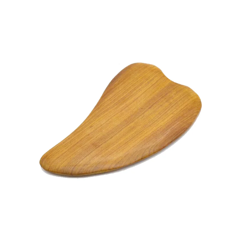 triangle shape Розничная,, Натуральный Деревянный Китайский Gua sha, инструмент для расслабления лица, живота, рук, ног, тела, массажер - Цвет: triangle shape