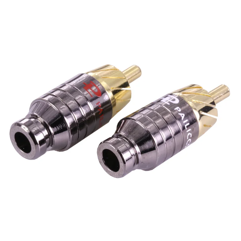 100 шт./50 пара Роскошные пайки RCA PlugJack ConnectorSpeaker аудио Выход/Вход адаптер