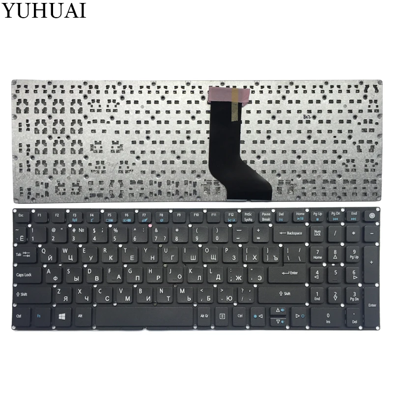Новая русская клавиатура для acer Aspire A715-71G A717-71G A717-71G-549R RU Клавиатура ноутбука черный