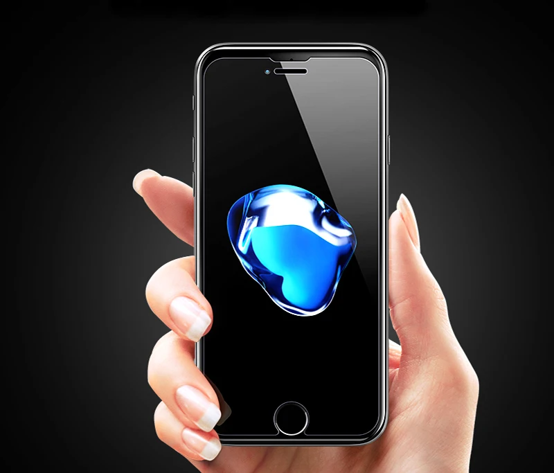 Нано жидкое полное клеевое УФ стекло для iPhone 6 7 8 X XS XR Закаленное стекло пленка для iPhone 6 7 8 Plus XS XR XS Max защитное стекло