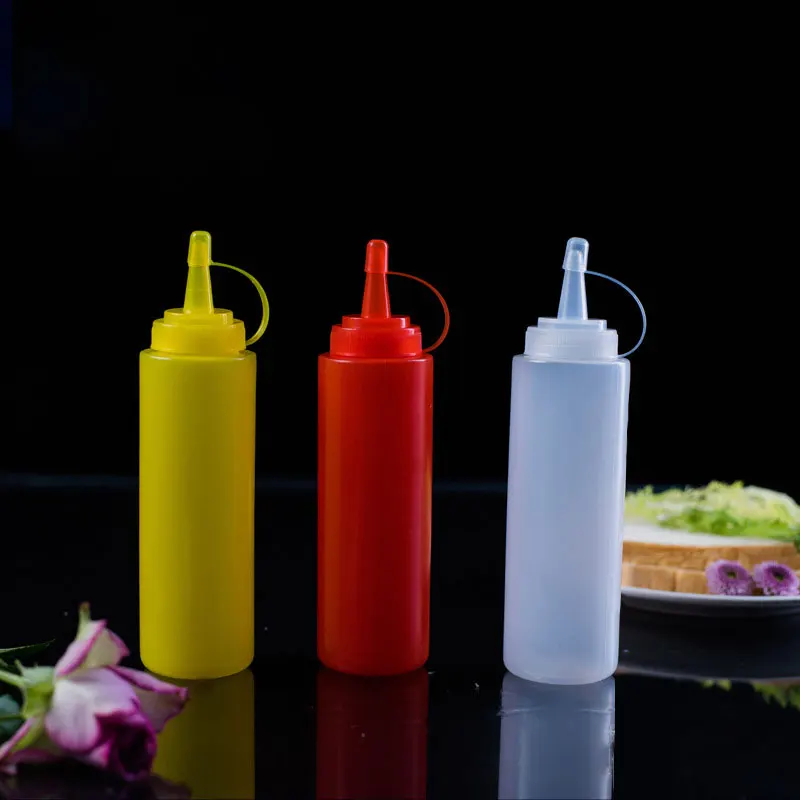Кухонный крем бутылка для варенья пластиковая выдавливания инструмент салата