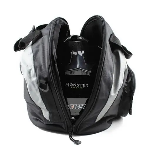 Waterproof Motorcycle Riding Helmet Bag High Capacity Tail Knight Travel Luggage Case Handbag Backpack Tool | Автомобили и