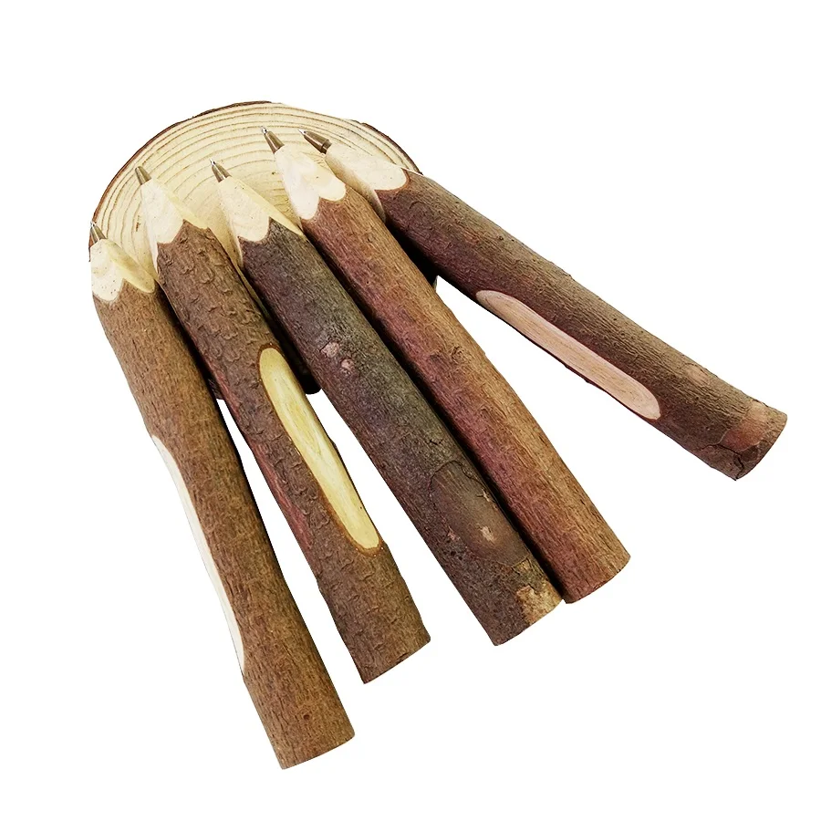 Винтажная деревянная шариковая ручка 20 шт./лот сувениры для вечеринок