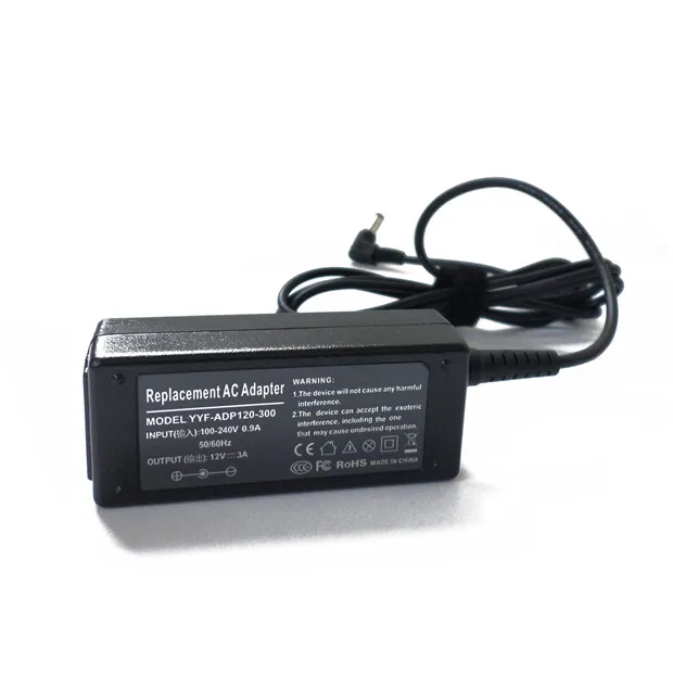 12V 3A адаптер переменного тока для ноутбука Зарядное устройство Carregador de Bateria Portatil