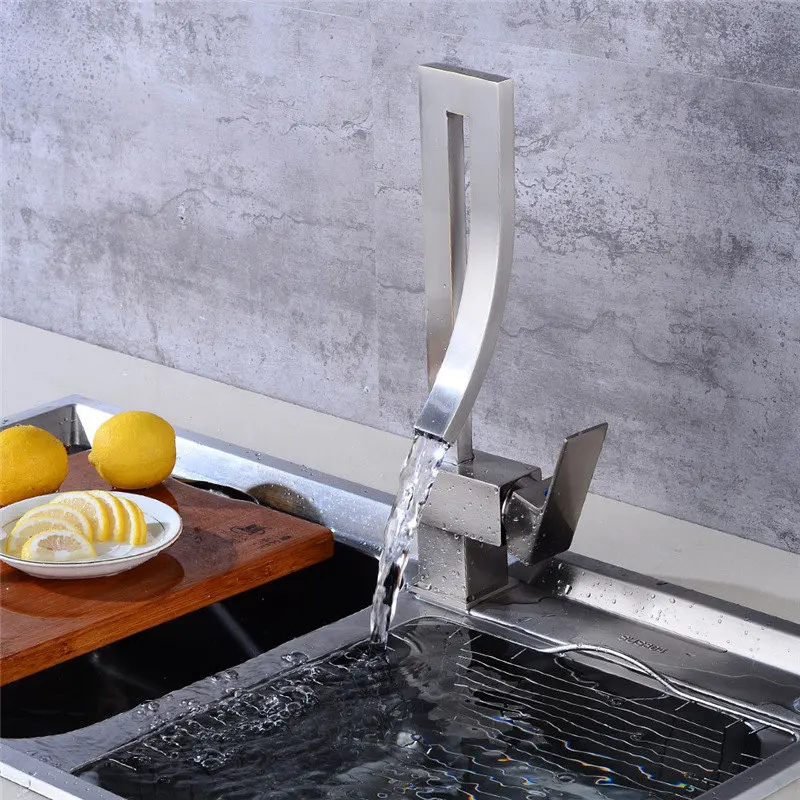 2019 высококачественный кухонный кран из латуни для раковины смесители воды