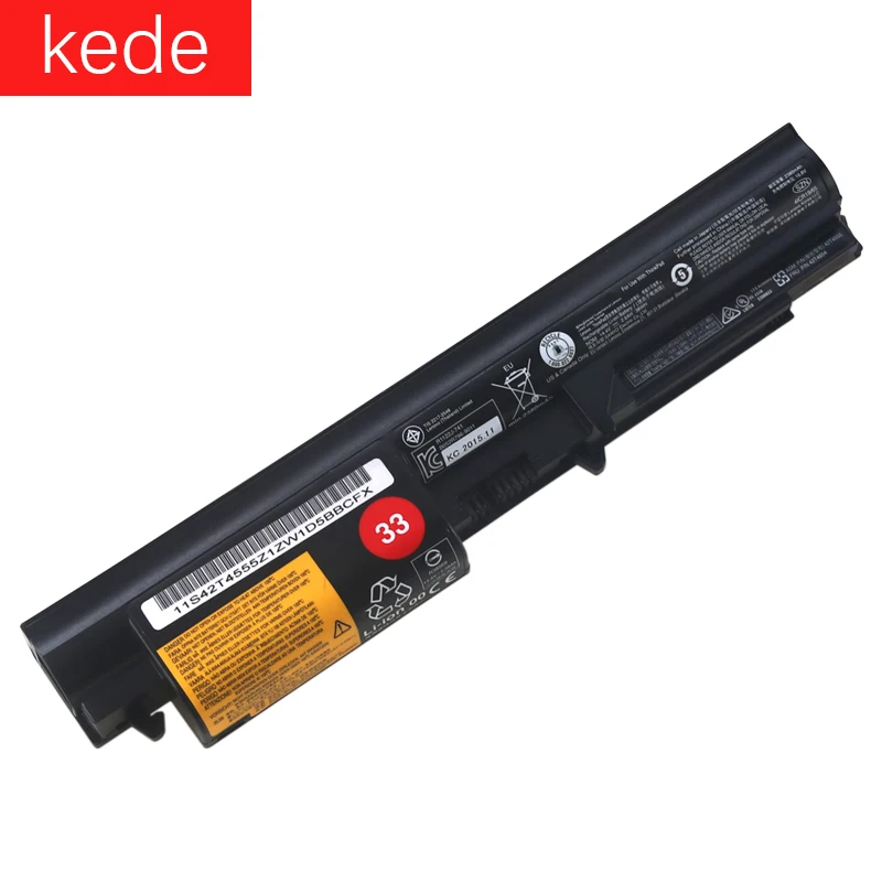 Kede аккумуляторная батареядля ноутбука lenovo ThinkPad T400 R400 R500 R61 R61I 4-х ядерный портативный стиль