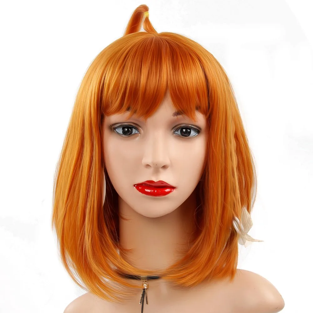 

Short Bob Wigs For Women Synthetic Heat Resistant Fiber Women Hair 12 inch Cosplay