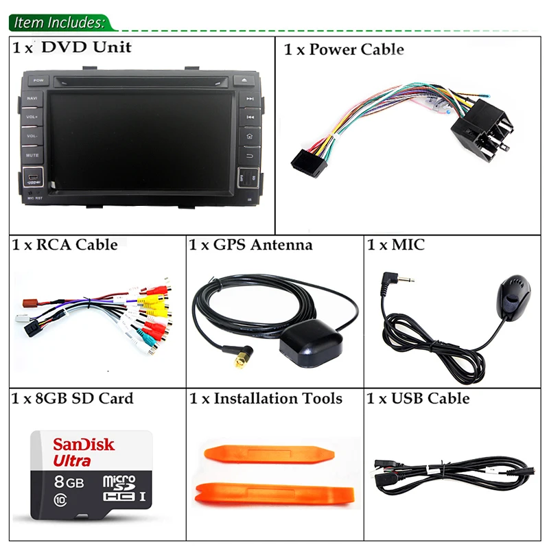 Sinairyu 2 Din Android 8 0 Octa Core dvd плеер автомобиля для Kia Sorento 2011 2012 gps навигации Мультимедиа