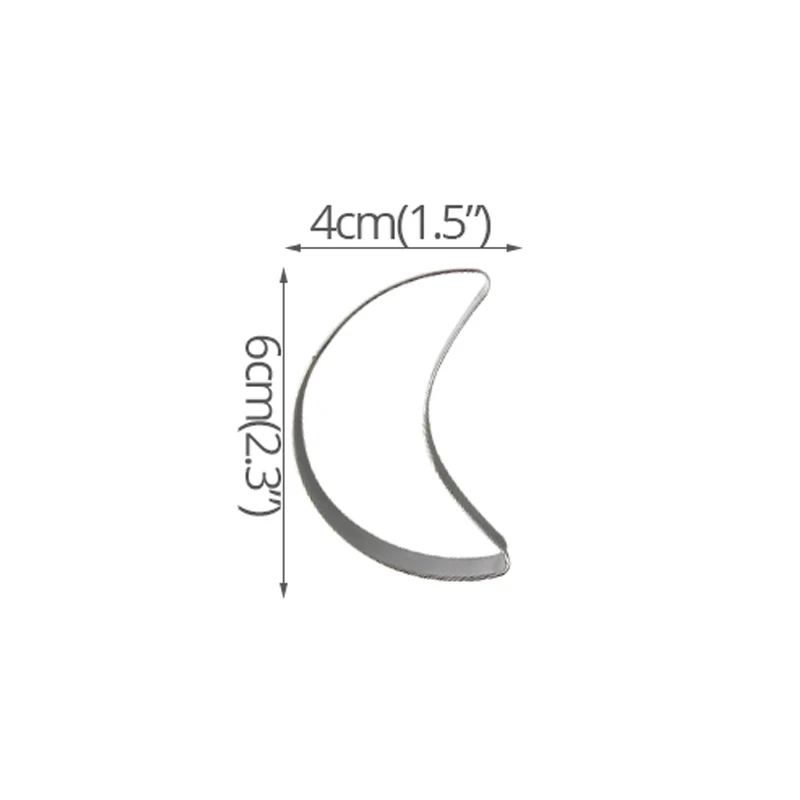 Рамадан украшения 1 шт. Луна Звезда формочка для печенья Форма Eid Mubarak бисквитная