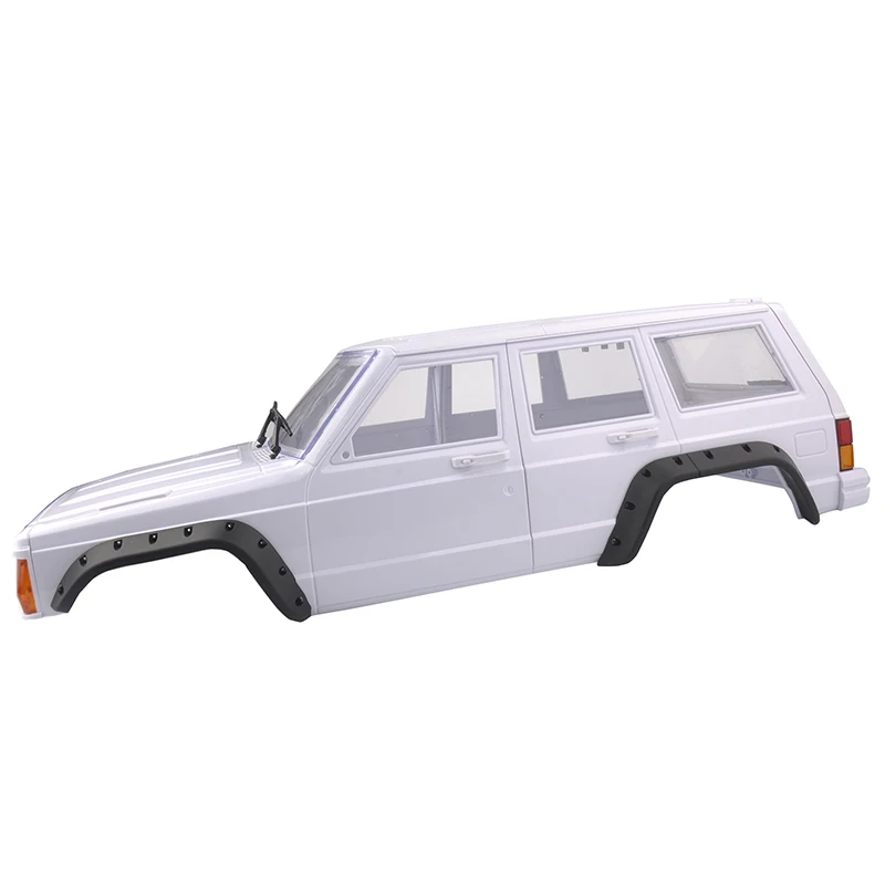 Автомобильные запчасти RC 1/10 весы Рок Гусеничный тела супер скорость D90 жесткий пластиковый корпус белый корпус интерьеры системы комплект 4WD аксессуары