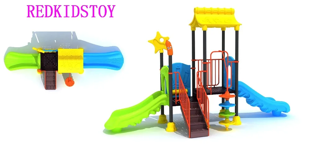 Низкая цена цветная мини Детская уличная горка для заднего двора|Детская