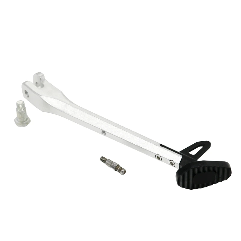 Footblack MotoLovee мотоцикл новые подставки мотороллер модифицированный ножной кронштейн 4 цвета алюминиевый сплав мотоциклетные боковые подставки - Цвет: Footblack