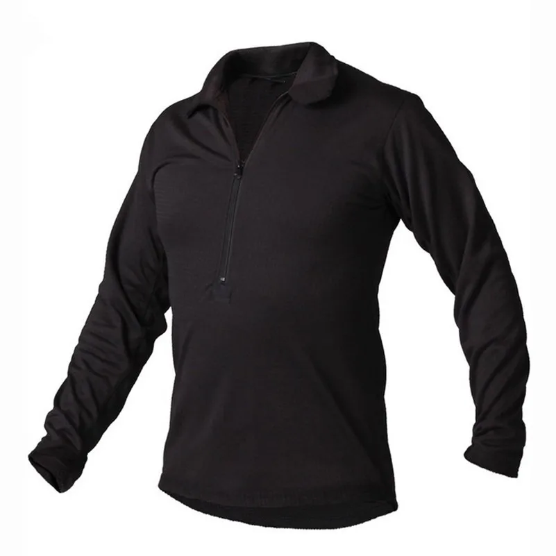 Новинка тактический осенний мужской уличный теплый флисовый свитер с длинным