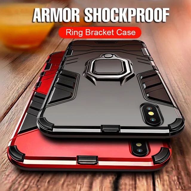 Защитный противоударный чехол для iphone XR XS Max мягкий бампер металлический