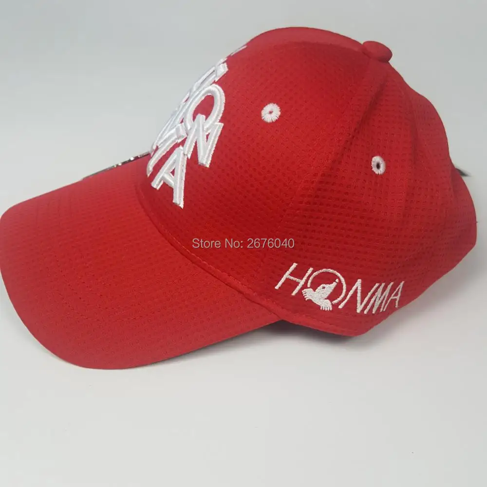 2017 Кепка для гольфа бейсбольная кепка HONMA уличная шляпа новый солнцезащитный