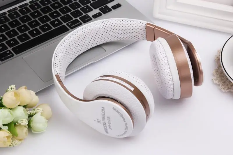 Новейшие Jkr 212b беспроводные гарнитуры Bluetooth с портативным микрофоном портативные наушники tf карта музыкальный держатель fm для ipod mo