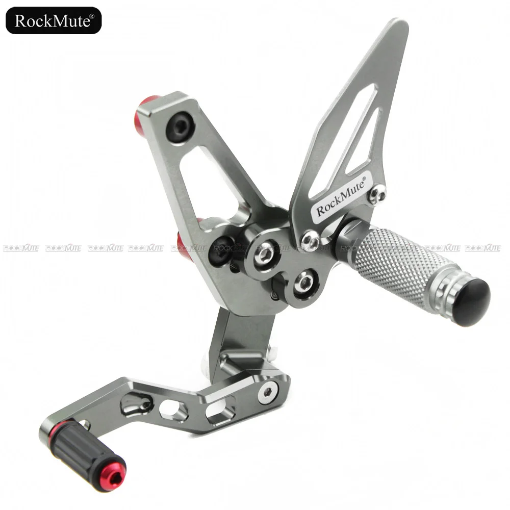 CNC алюминиевый мотоцикл Rearset задний Набор Подножки педаль Подножка для TRIUMPH SPEED тройной 1050 2011 2012 2013 16