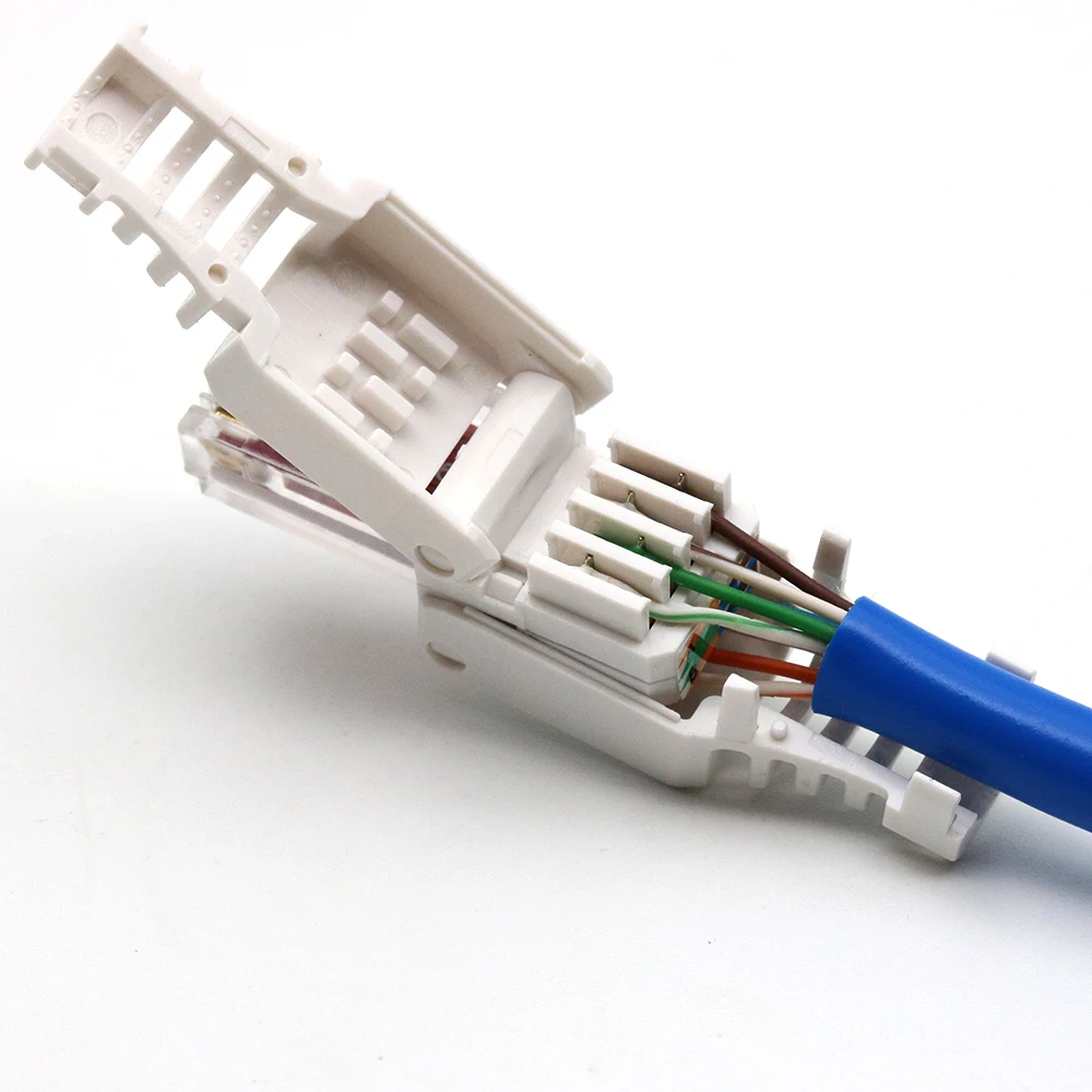 Xintylink rj45 без инструментов разъем ethernet Кабельный разъем cat5 cat5e cat6 сеть 8P8C utp Неэкранированные модульные терминалы повторно используется