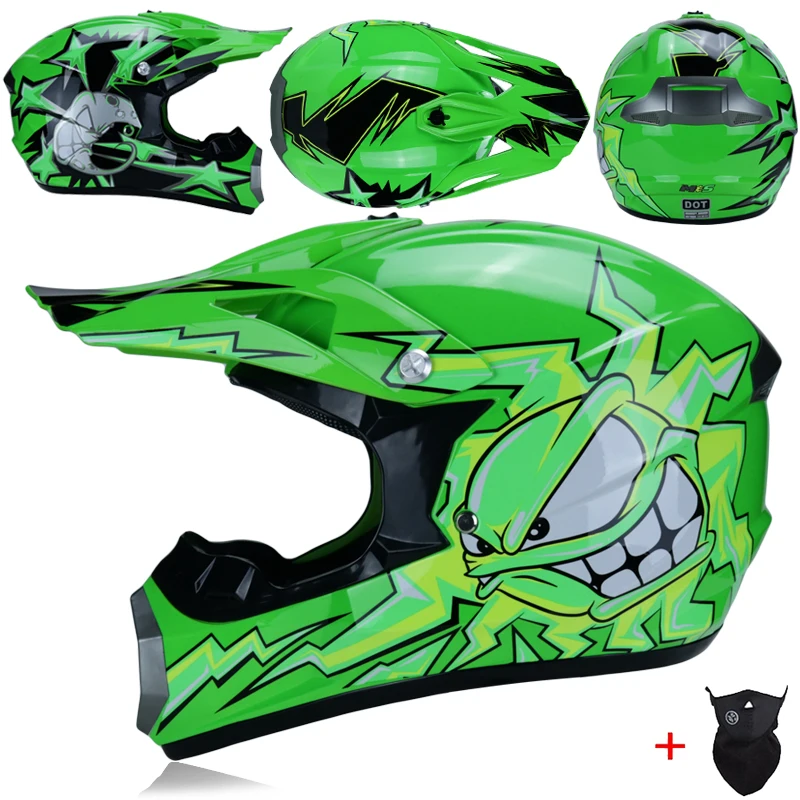 Внедорожный горный Полнолицевой мотоциклетный шлем классический велосипедный