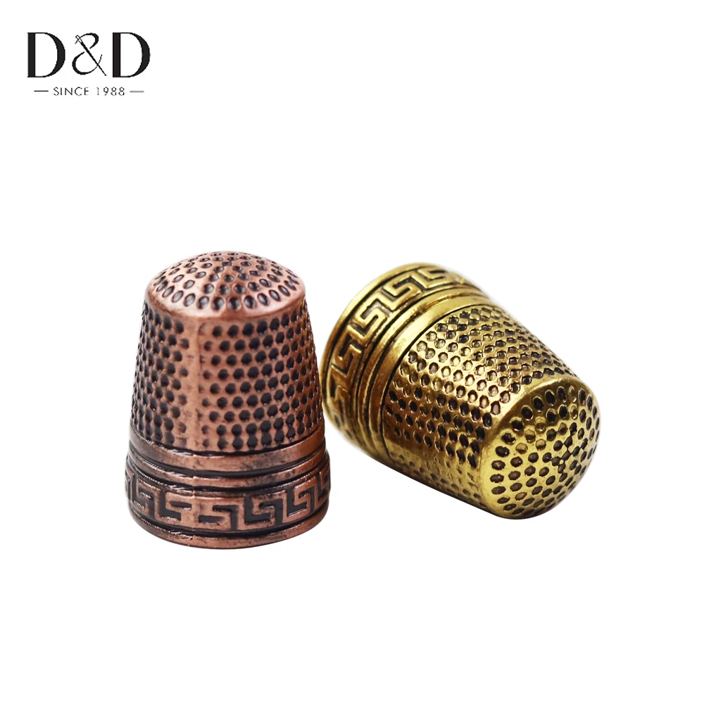 Наперсток для шитья протектор пальцев классический узор булавки иглы