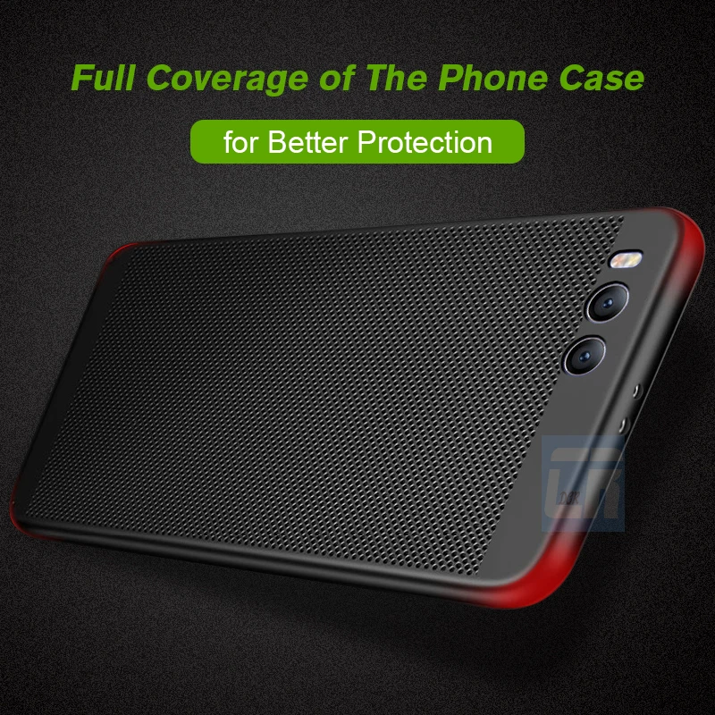 Phone Case for Xiaomi 8 SE MI Lite Mix 2S 3 Hollow Heat Dissipation Cases Hard PC Redmi Note 5A Prime 4X 6 Pro Back Cover |
