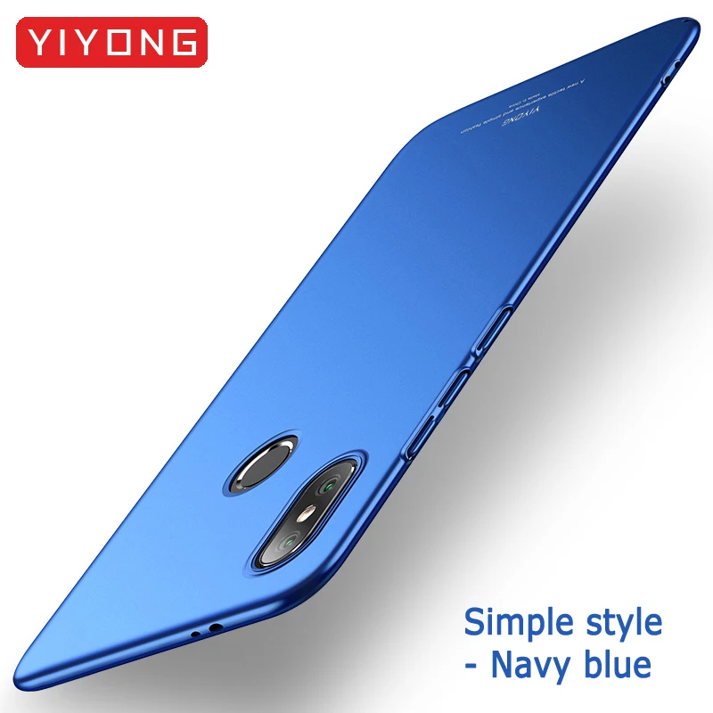 Simple blue Redmi S2 чехол YIYONG ультра тонкий матовый чехол для Xiaomi Redmi S2 чехол Xiomi Y2 твердый PC чехол для Xiaomi Redmi Y2 S 2 чехол для телефона - Цвет: Simple blue