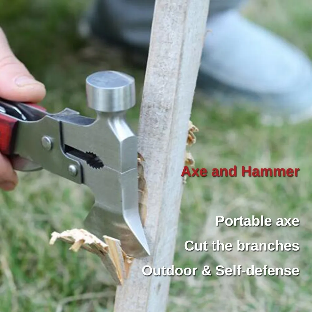 Портативные плоскогубцы нож топор Отвертка Ручной инструмент