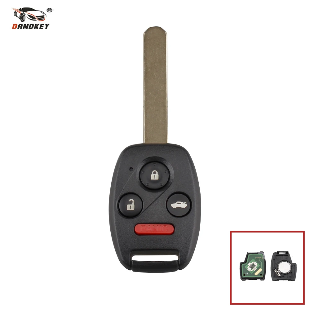 Dandkey MLBHLIK 1T 4 кнопки без ключа дистанционный брелок 313 8 МГц для Honda Accord 2008 2009 2010 2011 2012