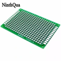 10pcslot 2 54mm pitch double side tinned prototype pcb universal board 4060 mm experiment matrix circuit board