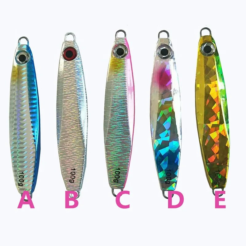 

new jig fishing lure deep fast slow jig boat jig lure direct manufacturers 100g/80g fishing boat lure