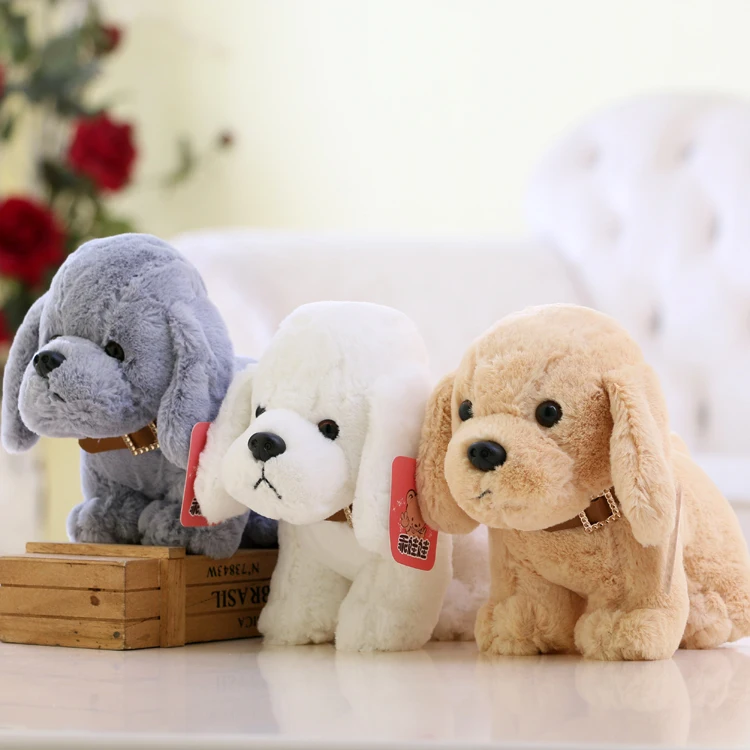 

candice guo! super cute plush toy simulated dog mini puppy big ears stuffed doll creative birthday Christmas gift 16cm 1pc