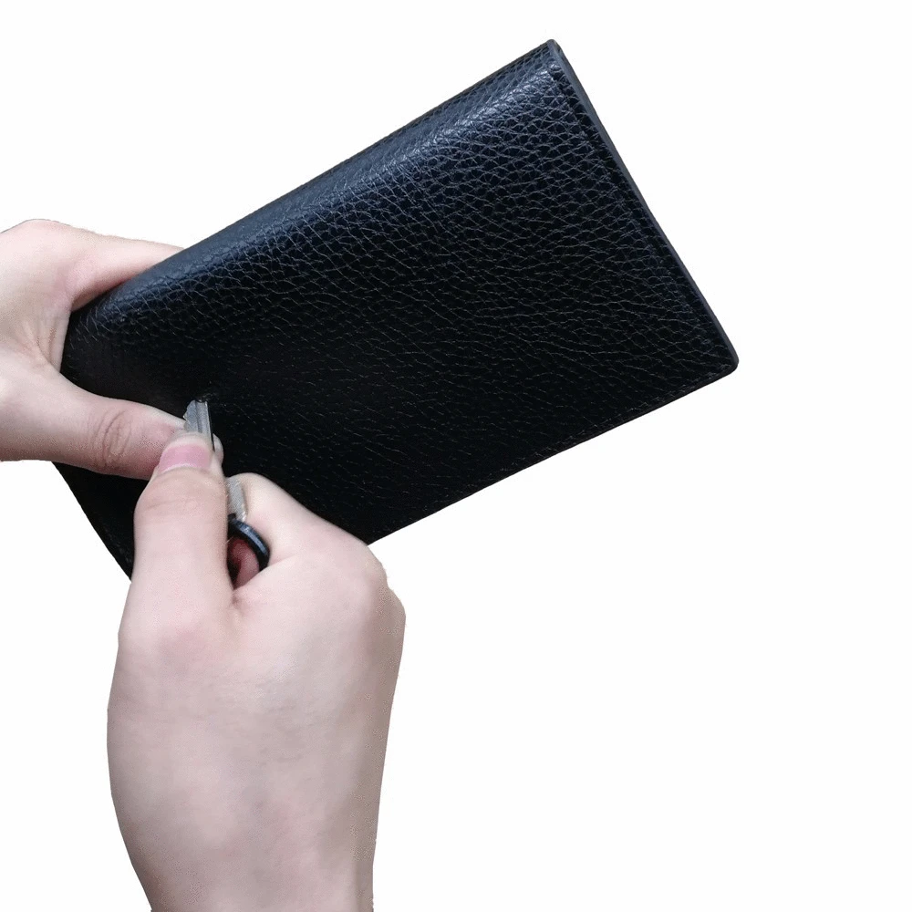 XINGMING модные кожаные мужские длинные кошельки Кошелек для монет мужчин Tri fold
