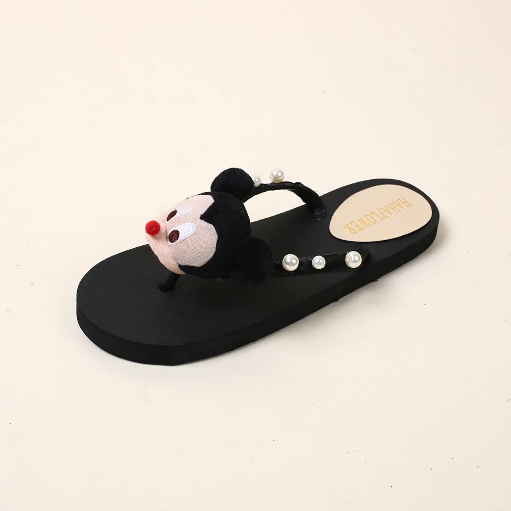 women slippers 2017summer non-slip female cute cartoon mickey sandals flat bottom Minnie beach flip flops A29 | Обувь