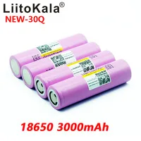 Аккумуляторная батарея Liitokala 18650 3000 мАч литий-ионная аккумуляторная | Электроника