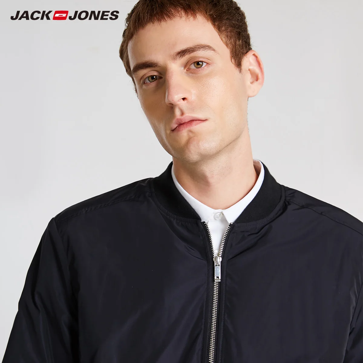 JackJones сезон осень зима новинка Для Мужчин's Бейсбол Куртка с воротником |