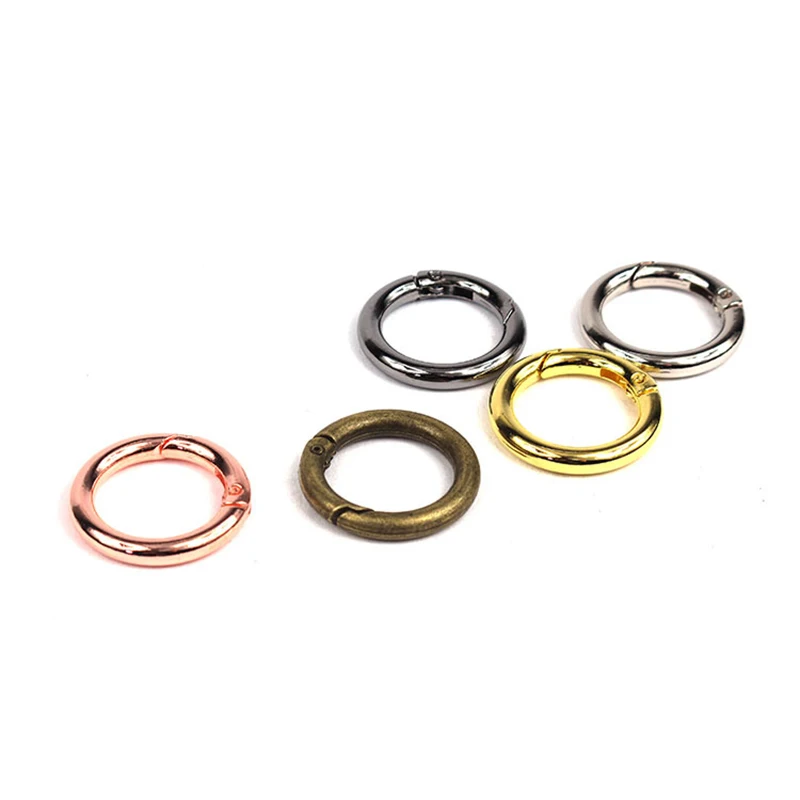 3 шт. 25 мм металлическая застежка кольцо для переплета листьев откидные кольца