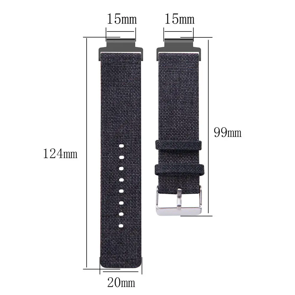 Премиум Холст сменный ремешок для часов запястье ремешок для Garmin Forerunner 230 235 220 620 630 735 Смарт-часы аксессуары