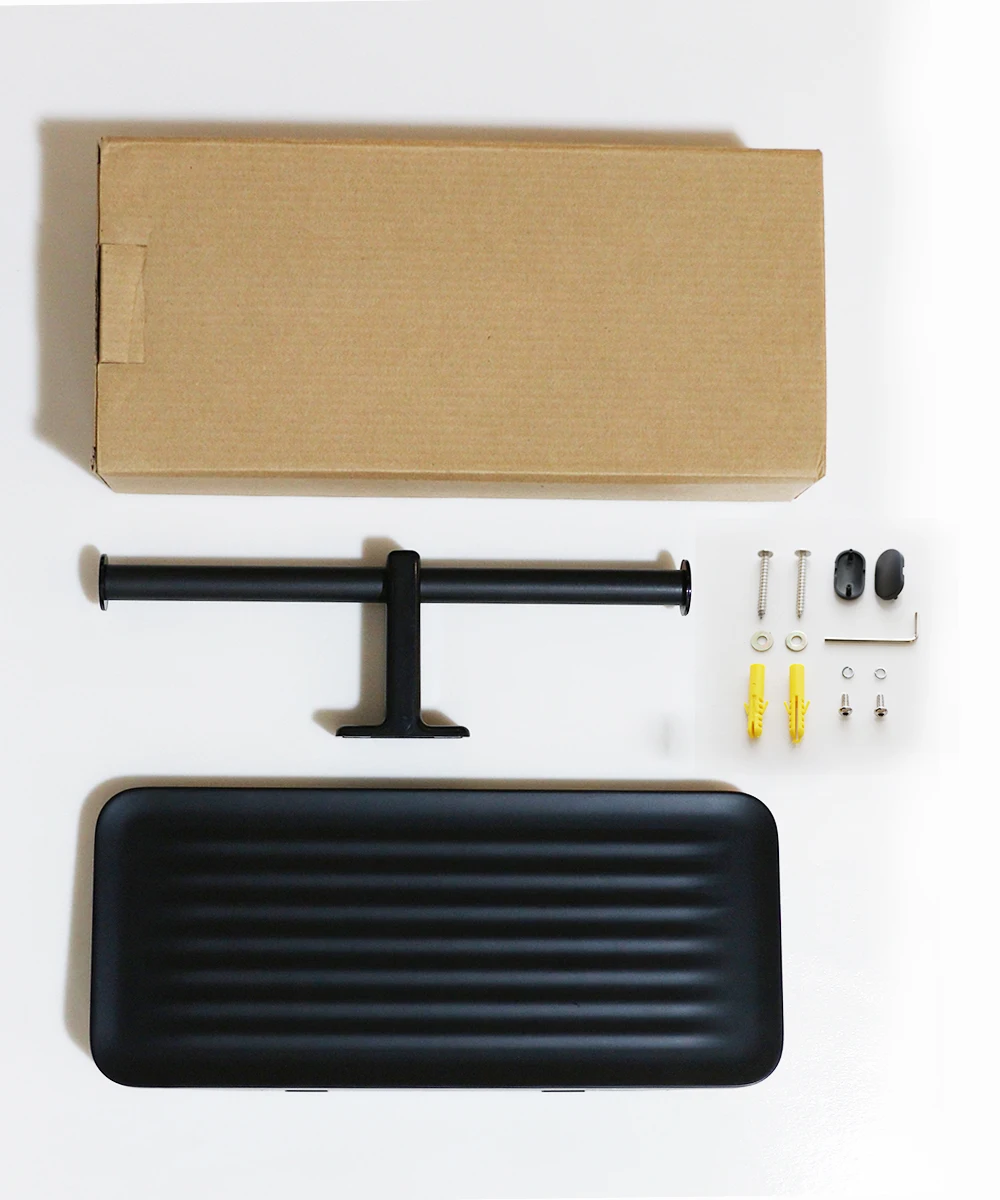 CRW держатель рулона туалетной бумаги с двойным настенным креплением для хранения