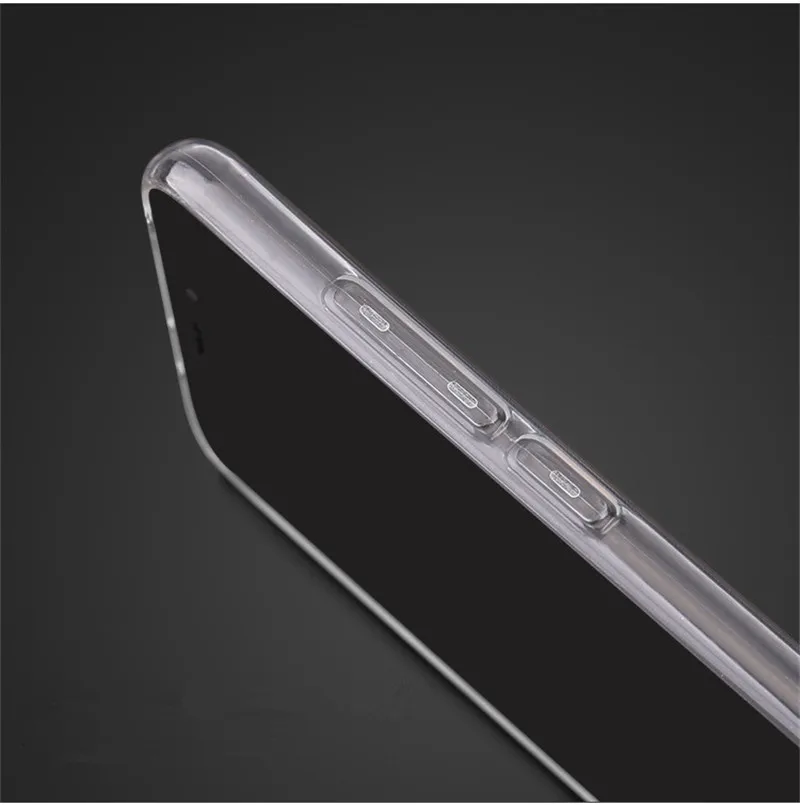 Сверхтонкий чехол для телефона из мягкого ТПУ Xiaomi Redmi Note 3 4 4A 4X 5 5A Plus Pro Прозрачный