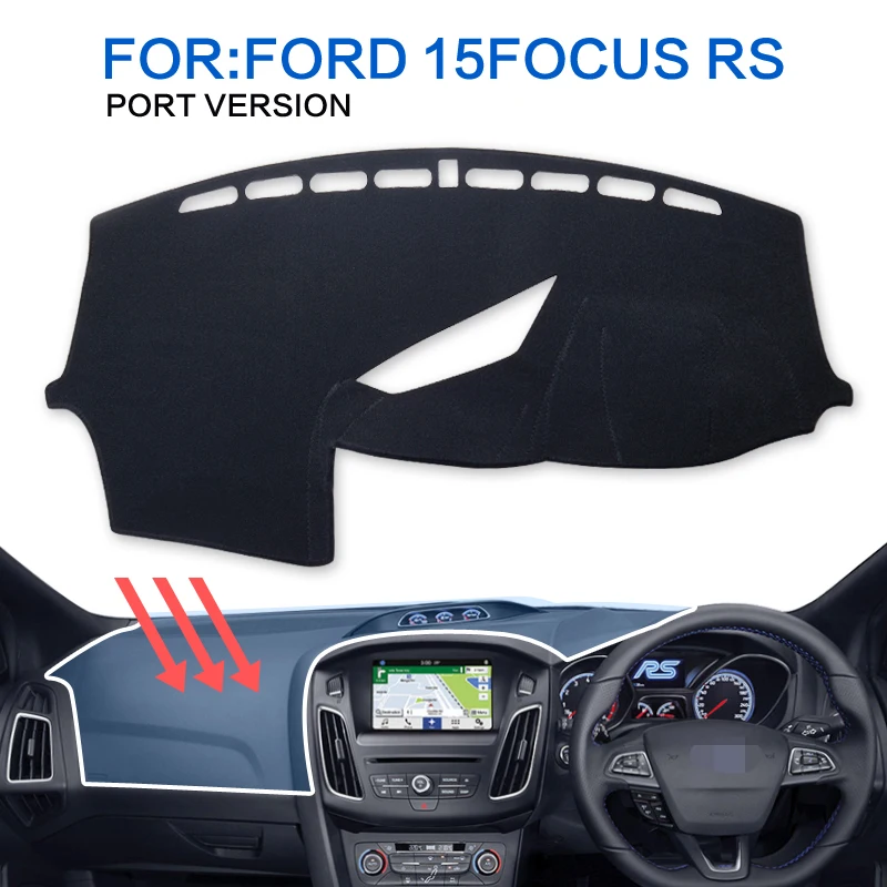 Для Ford Focus RS приборная панель защитный коврик тени обновление интерьера