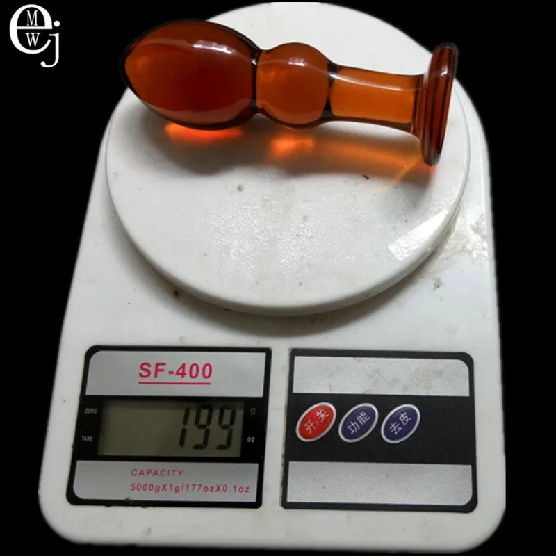 Анальная пробка с большим стеклом интимные игрушки для женщин и мужчин анальная