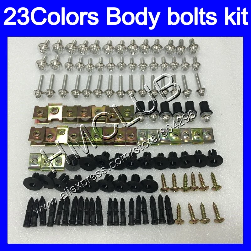 Полный Комплект болтов обтекателя Для YAMAHA YZF1000R 96 97 98 99 00 01 07 YZF 1000R 02 03 04 05 06 полный