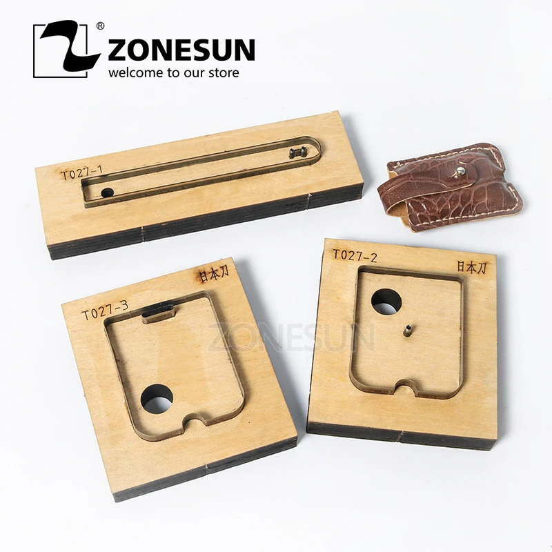ZONESUN Зажигалка для сигарет кожаная режущая высечка бумажный художественный