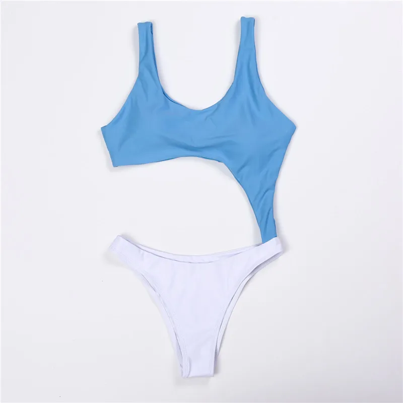 New Swimming Suit For Women Flower Swimwear Bikini Bathingsuit Triangle Print Swimsuit One Piece Beach | Спорт и развлечения