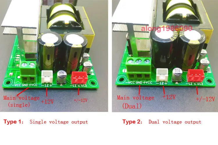 

DIYERZONE 620W LLC Power Amplifier Switching Power Supply Board +50V Or +/-50V L12-24