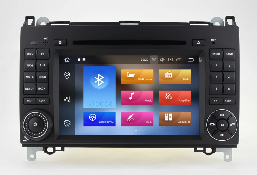 Автомобильный DVD плеер 7 дюймов IPS Android 10 0 GPS для Mercedes Benz B200 W169 Sprinter W245 W639 Vito Auto СБ Navi