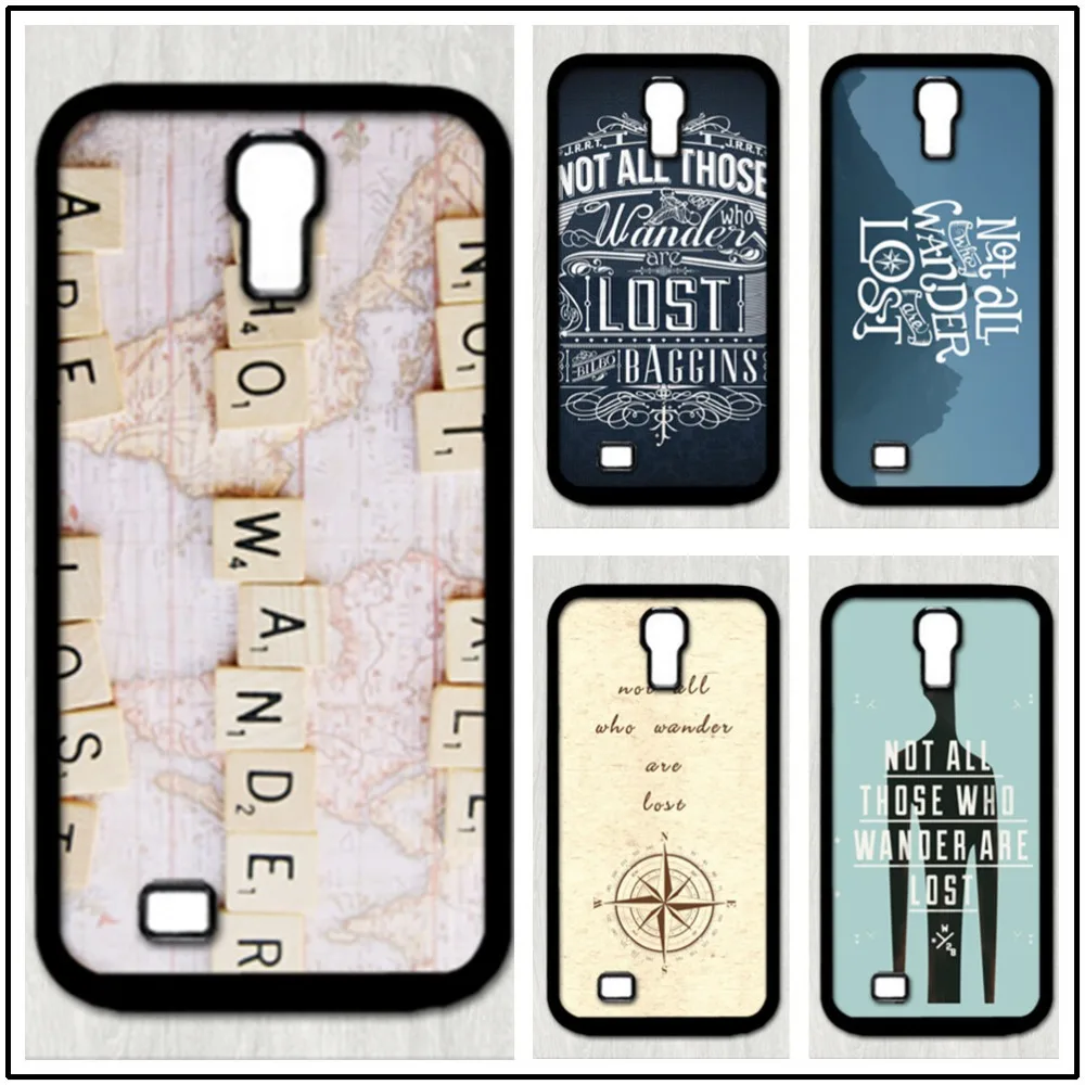 Not All Who Wander Are Lost fashion original cell phone case cover for Samsung Galaxy S3 #0911|phone strap|phone brands3 |