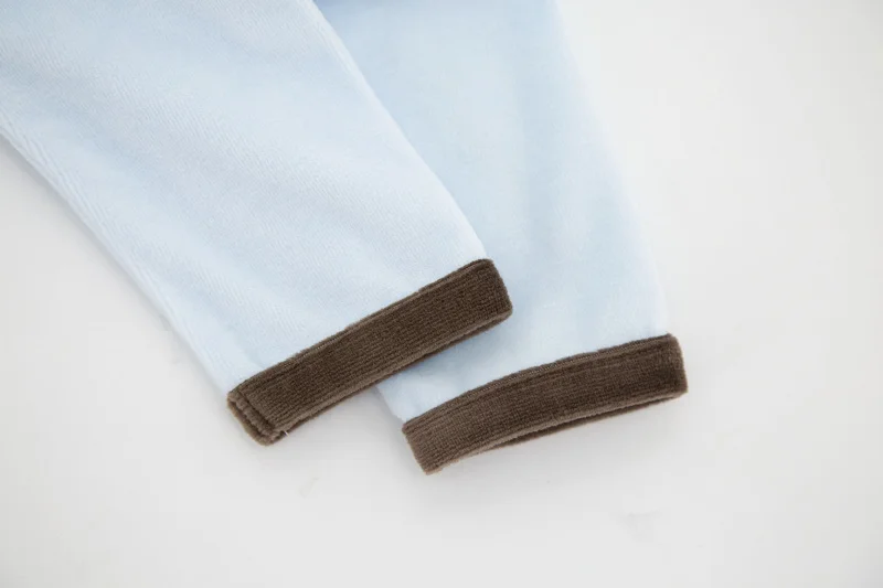 Детская одежда для детей 3-9 месяцев милый чехол сна мягкие велюровые комбинезоны