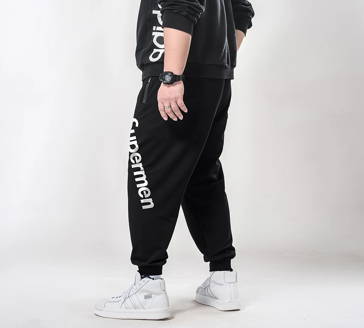 Новые мужские спортивные брюки 6XL 7XL 5XL, мужские брюки для бега большого размера, мужские брюки для фитнеса большого размера, мужские повседневные брюки размера плюс